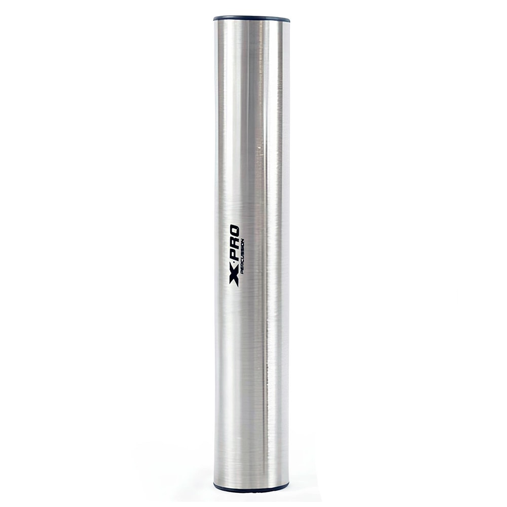 Ganzá X-Pró de Aço Escovado - 30cm - Tamanho G
