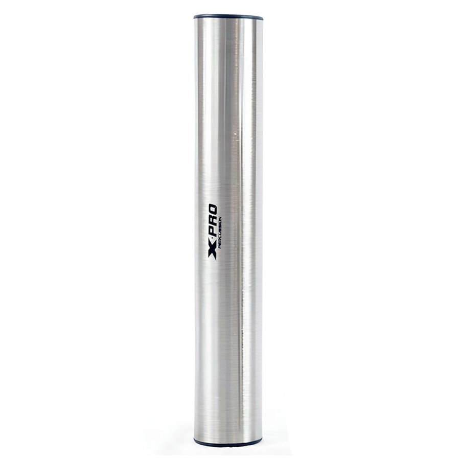 Ganzá X-Pró de Aço Escovado - 34cm - Tamanho G