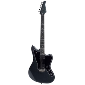 Guitarra Benson Jazz Master  Brave Six Charcoal Sparkle C/ Bag