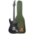Guitarra Benson Stratocaster Brave Nine Black Satin C/ Bag