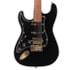 Guitarra Benson Stratocaster Hardy Series S 902 BK  Gold LH Black Canhota C/ Bag Guitarra Benson Stratocaster Hardy Series S 902 BK  Gold LH Black Canhota C/ Bag