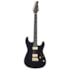 Guitarra Benson Superstrato Hardy Series Modern BKS Black Satin Gold Com Bag Guitarra Benson Superstrato Hardy Series Modern BKS Black Satin Gold Com Bag