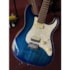 Guitarra Benson Superstrato Hardy Series Modern BLB Black Light Blue Brilhoso Com Bag