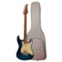 Guitarra Benson Superstrato Hardy Series Modern BLB Black Light Blue Brilhoso Com Bag