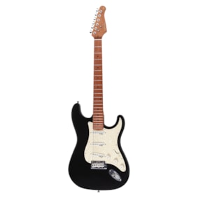 Guitarra Benson Superstrato Hardy Series S 901 Preto Brilhoso Com Bag