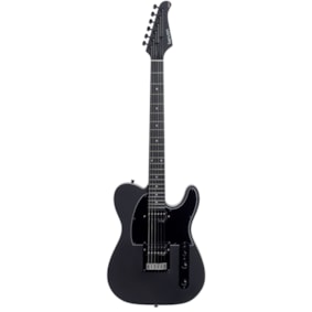 Guitarra Benson Telecaster Brave Two Black Satin  C/ Bag