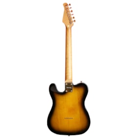 Guitarra Benson Telecaster Hardy Series SS 904 Gold Sunburst Escudo Branco Com Bag Guitarra Benson Telecaster Hardy Series SS 904 Gold Sunburst Escudo Branco Com Bag