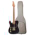 Guitarra Benson Telecaster Hardy Series T 904 BK Gold LH Black Canhota C/ Bag