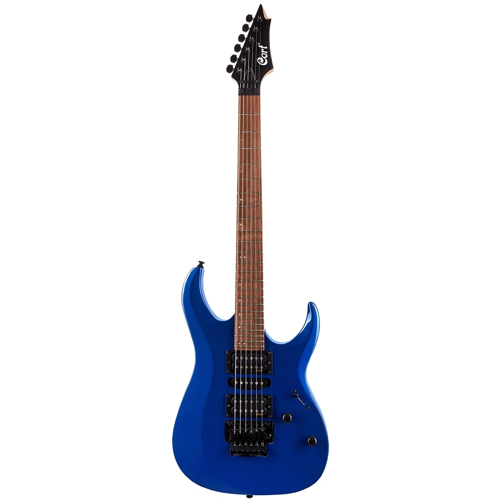 Guitarra Cort X250 KB X Series Superstrato HSH Kona Blue C/ Escala Escura