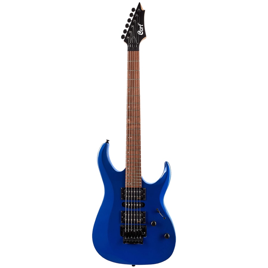 Guitarra Cort X250 KB X Series Superstrato HSH Kona Blue C/ Escala Escura Guitarra Cort X250 KB X Series Superstrato HSH Kona Blue C/ Escala Escura