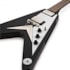 Guitarra Epiphone Flying V Original Series Ebony Preta C/ Escudo Branco e Escala Escura Guitarra Epiphone Flying V Original Series Ebony Preta C/ Escudo Branco e Escala Escura