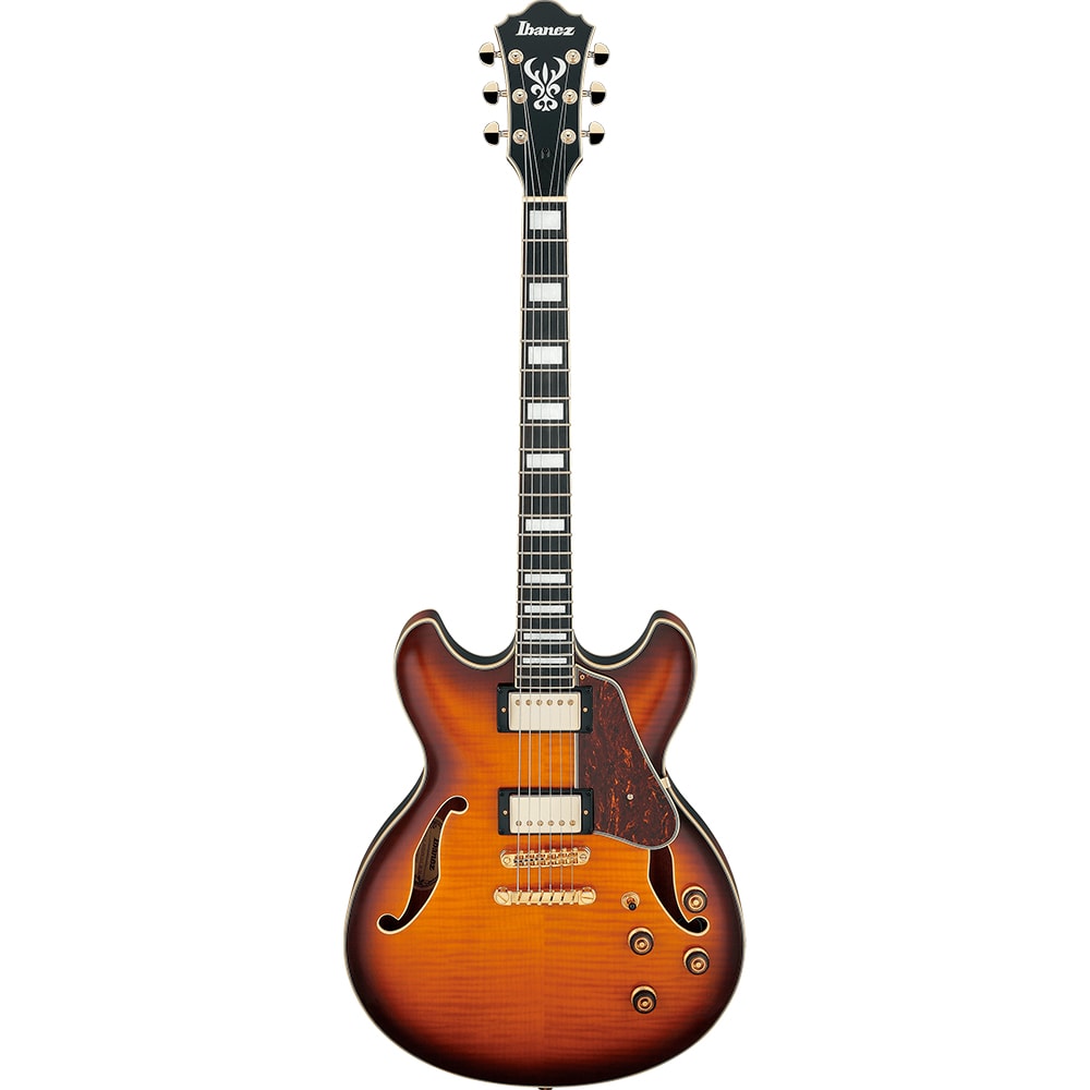 Ibanez エレキギター AS93FM VLS Guitarra Ibanez AS93FM VLS Violino Sunburst Semi Acustica Passiva