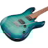Guitarra Ibanez AZ24S1F TXB Transparent Turquoise Burst Super Strato Passiva