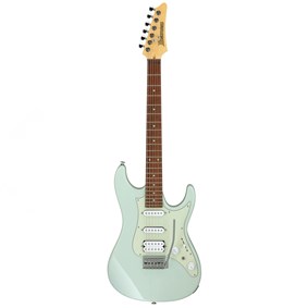 Guitarra Ibanez AZES40 MGR E/MG AZES Series Stratocaster HSS Mint Green C/ Escala Escura e Escudo Mint Green