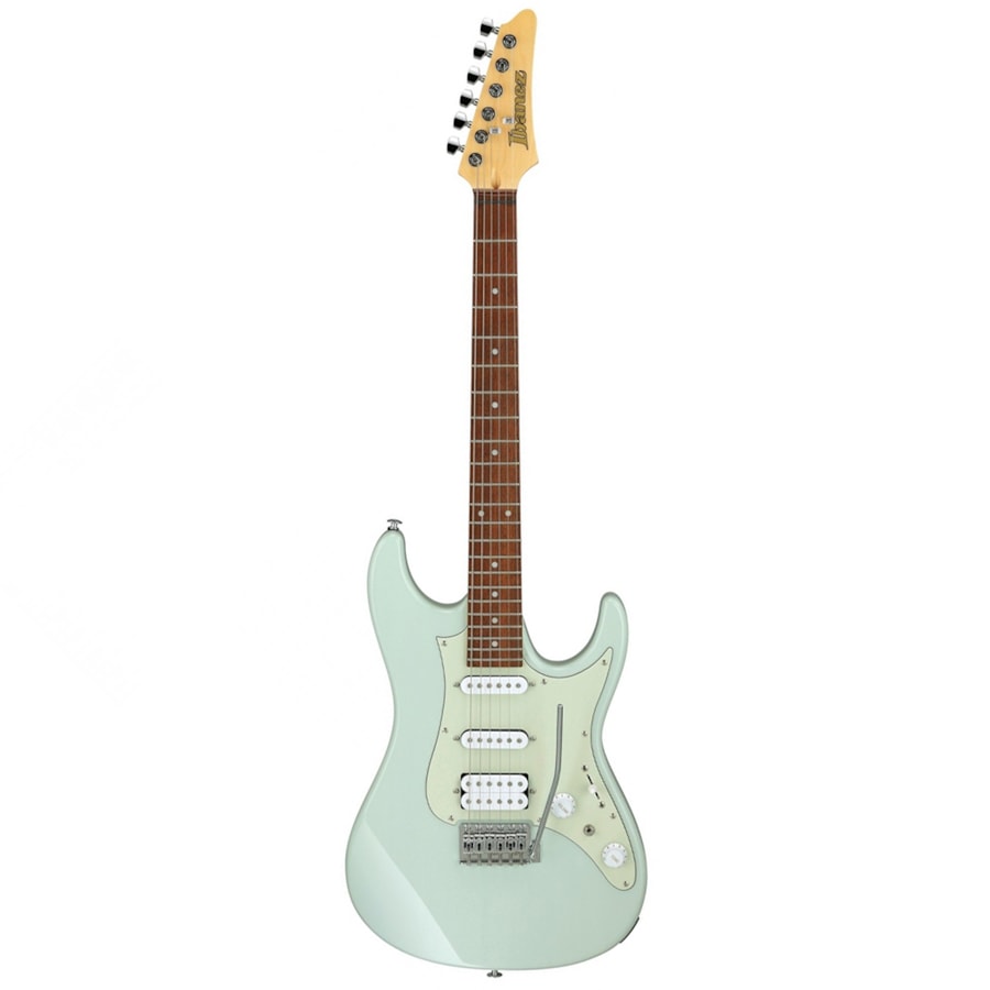 Guitarra Ibanez AZES40 MGR E/MG AZES Series Stratocaster HSS Mint Green C/ Escala Escura e Escudo Mint Green Guitarra Ibanez AZES40 MGR E/MG AZES Series Stratocaster HSS Mint Green C/ Escala Escura e Escudo Mint Green