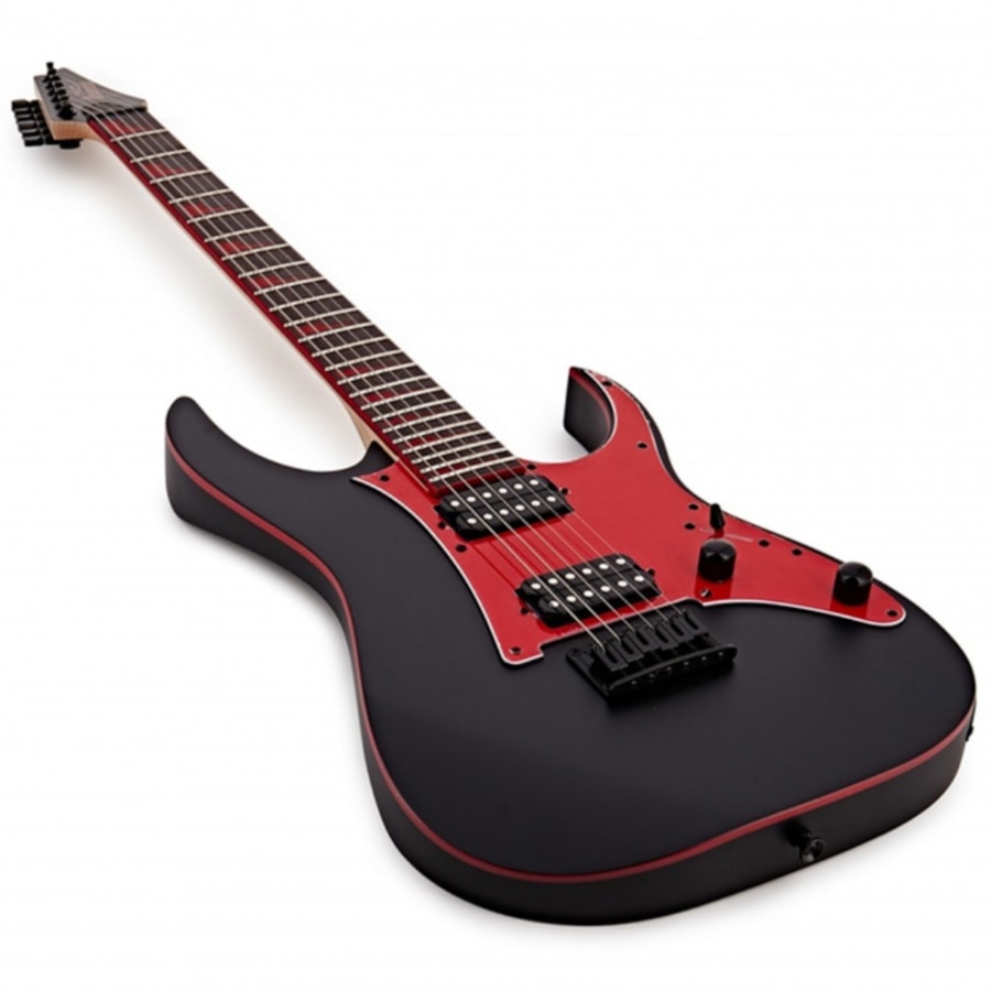 Guitarra Ibanez GRG131DX BKF RG Gio Series Superstrato Black Flat C ...