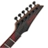 Guitarra Ibanez GRG131DX BKF RG Gio Series Superstrato Black Flat C/ Escala Escura e Escudo Vermelho Guitarra Ibanez GRG131DX BKF RG Gio Series Superstrato Black Flat C/ Escala Escura e Escudo Vermelho