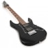 Guitarra Ibanez GRGM21 BKN miKro Series Superstrato Reduzida Black Night C/ Escala Escura Guitarra Ibanez GRGM21 BKN miKro Series Superstrato Reduzida Black Night C/ Escala Escura