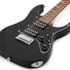 Guitarra Ibanez GRGM21 BKN miKro Series Superstrato Reduzida Black Night C/ Escala Escura Guitarra Ibanez GRGM21 BKN miKro Series Superstrato Reduzida Black Night C/ Escala Escura