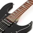 Guitarra Ibanez GRGM21 BKN miKro Series Superstrato Reduzida Black Night C/ Escala Escura Guitarra Ibanez GRGM21 BKN miKro Series Superstrato Reduzida Black Night C/ Escala Escura