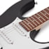 Guitarra Ibanez GRX40 BKN E/WH RG Gio Series Stratocaster HSS Black Night C/ Escala Escura e Escudo Branco