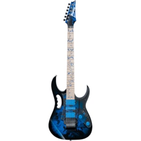 Guitarra Ibanez Signature Steve Vai JEM77P BFP Blue Floral Pattern Passiva C/ Bag