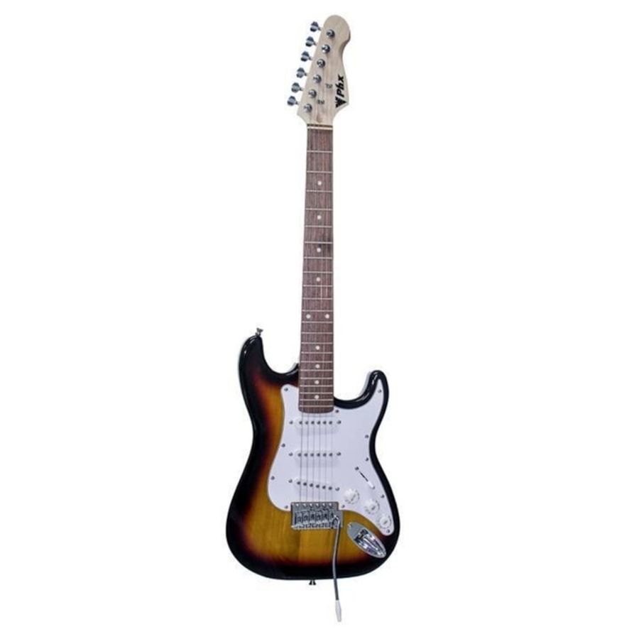 Guitarra Infantil 3/4 PHX Stratocaster Junior IST1 3TS Sunburst Guitarra Infantil 3/4 PHX Stratocaster Junior IST1 3TS Sunburst
