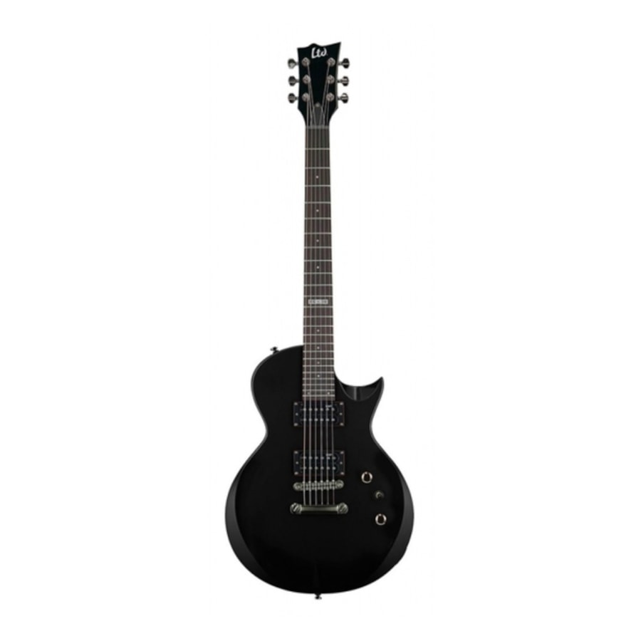 Guitarra LTD by ESP EC-10GC Preta Fosca