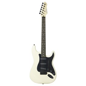 Guitarra Rockwave RW50 Ivory Stratocaster Branca
