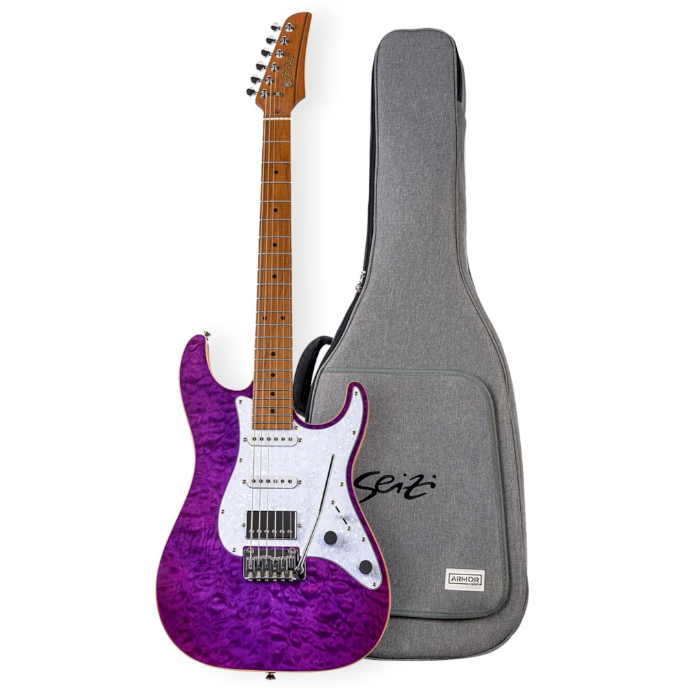 Guitarra Seizi Katana Musashi Plus Amethyst Purple