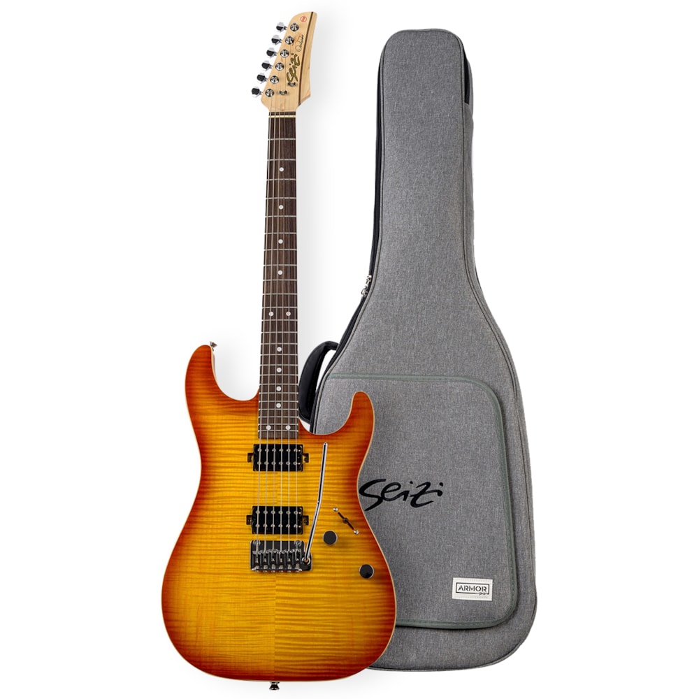 Guitarra Seizi Katana Ozielzinho MK3 Desert Flame