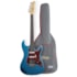 Guitarra Seizi Stratocaster Katana Musashi LPB Lake Placid Blue com Bag