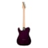 Guitarra Seizi Vintage Saitama Plus Quilted Purple E/WH Telecaster com Bag