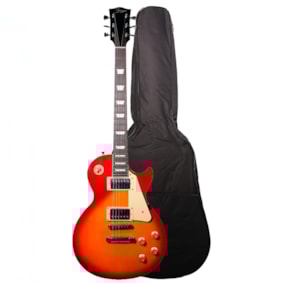 Guitarra Smiger LG9 CS Cherry Bust Les Paul C/ Bag Cabo e Afinador