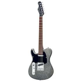 Guitarra Strinberg H250 BLS LH Black Sparkle Telecaster Passiva Canhoto C/ Bag