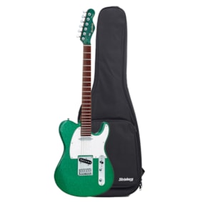 Guitarra Strinberg H250 GES Green Sparkle Telecaster Passiva