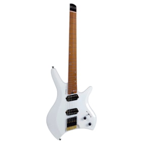 Guitarra Strinberg Headless Next 6 Cordas SHN6 Pearl White C/ Bag Guitarra Strinberg Headless Next 6 Cordas SHN6 Pearl White C/ Bag
