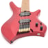 Guitarra Strinberg Headless Next 7 Cordas SHN7 Multiscale Red C/ Bag