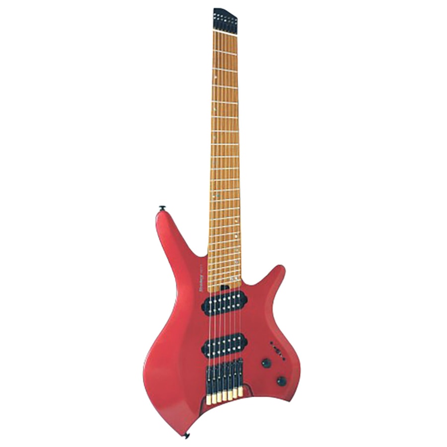 Guitarra Strinberg Headless Next 7 Cordas SHN7 Multiscale Red C/ Bag