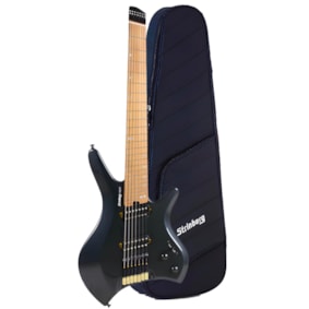 Guitarra Strinberg Headless Next 7 Cordas SHN7 Onix Black C/ Bag