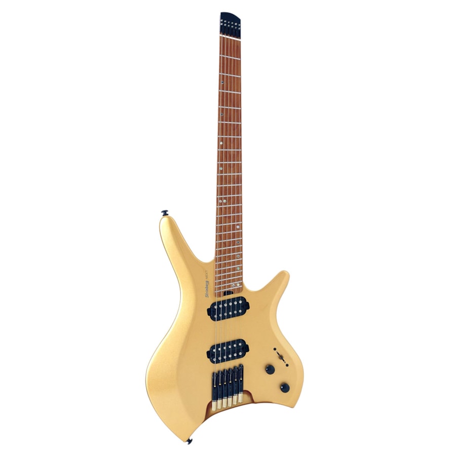 Guitarra Strinberg Headless Next SHN6 Multiscale Gold C/ Bag