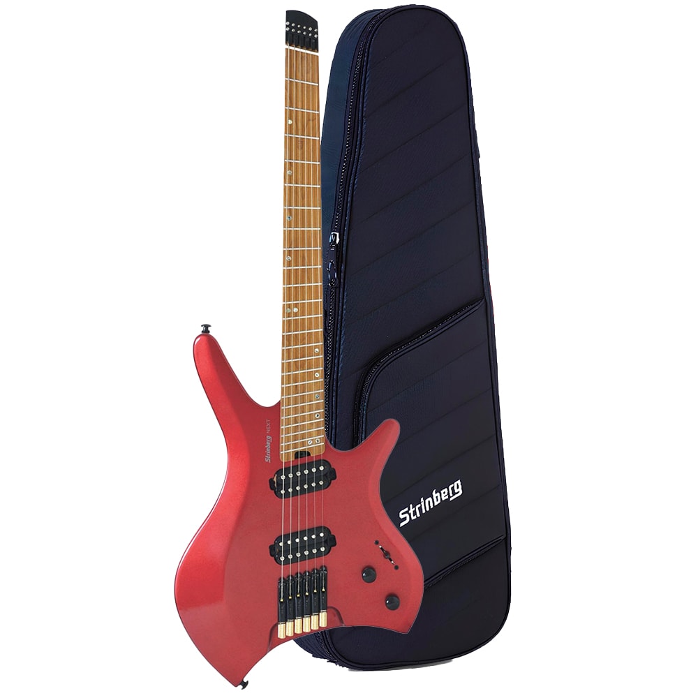 Guitarra Strinberg Headless Next SHN6 Multiscale Red C/ Bag