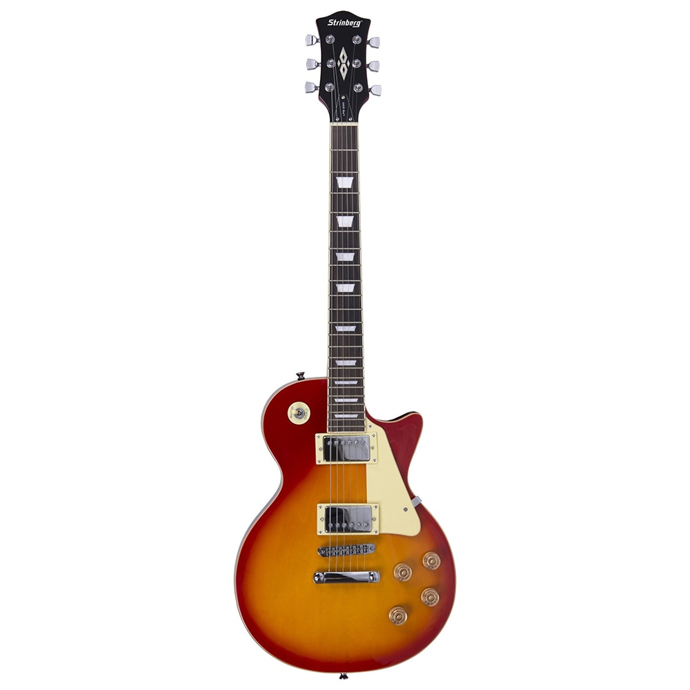 ギター Vintage LPS-59HS 1987 Guitarra Strinberg Les Paul LPS230 CS Cherry Sunburst - Akustica