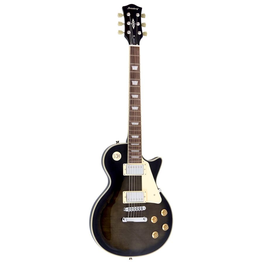 Guitarra Strinberg Les Paul LPS280 LPS Series TBK Transparent Black E/OW