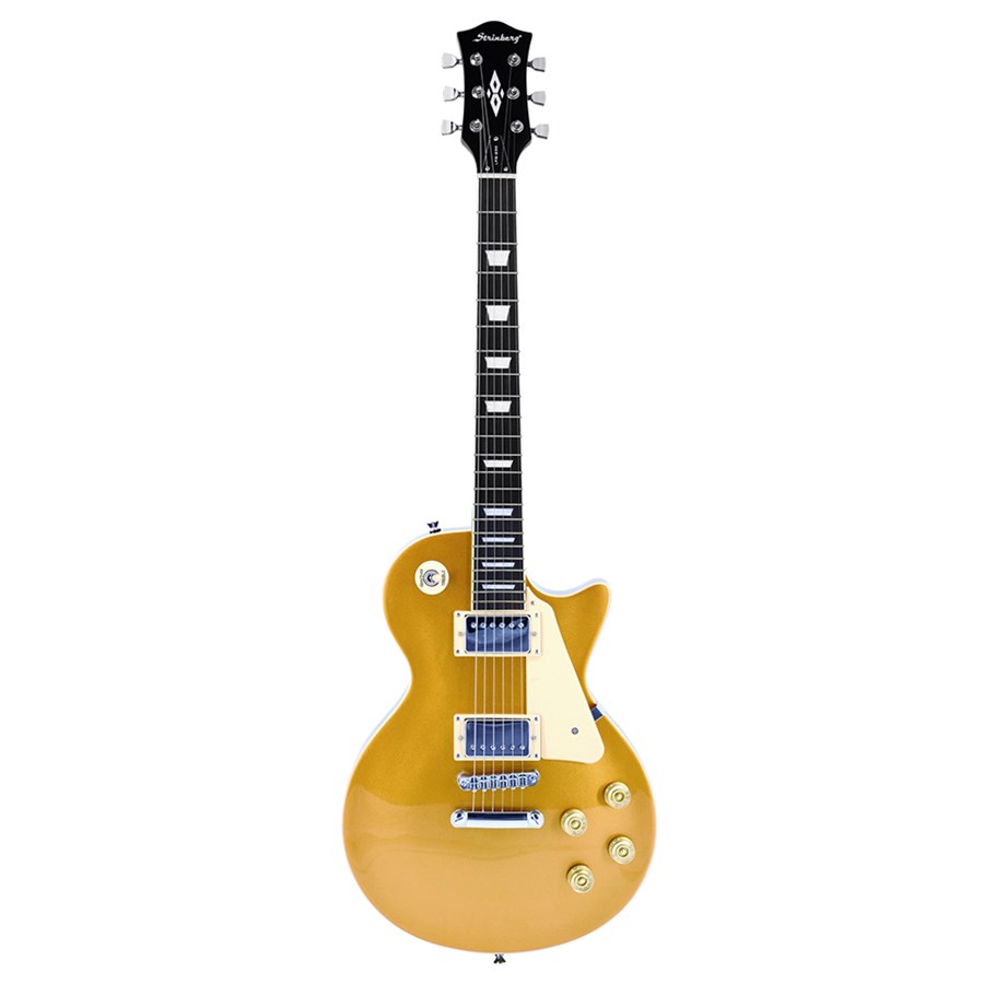 Guitarra Strinberg LPS230 GD LPS Series Les Paul Dourada C/ Escudo Ivory e Escala Escura