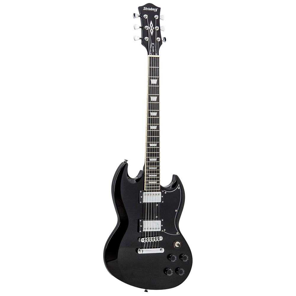 Guitarra Strinberg SG GSS400 BK Passiva Preta