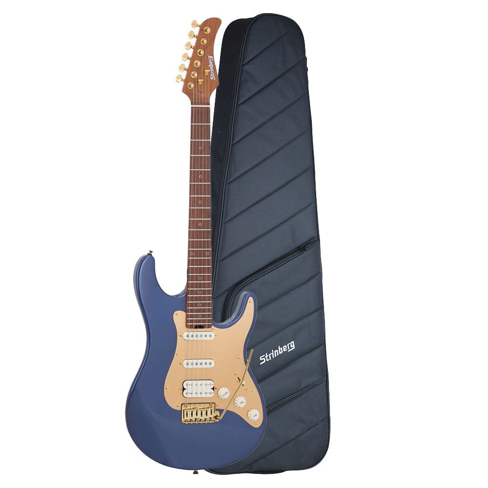 Guitarra Strinberg SGA500 MLB Metallic Blue Stratocaster Passiva