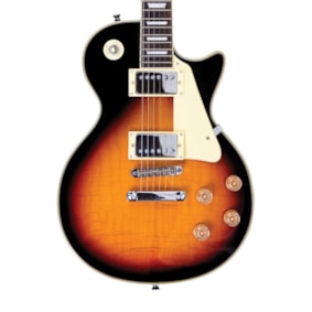 Guitarra Strinberg SPS280 SB LPS Series Les Paul Sunburst c/ Escudo Marfim e Escala Escura