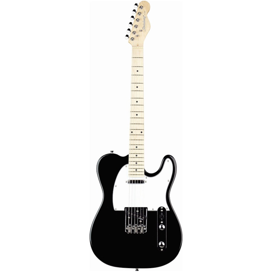 Guitarra Strinberg TC-120S BK Telecaster Preta C/ Escudo Branco e Escala Clara Guitarra Strinberg TC-120S BK Telecaster Preta C/ Escudo Branco e Escala Clara