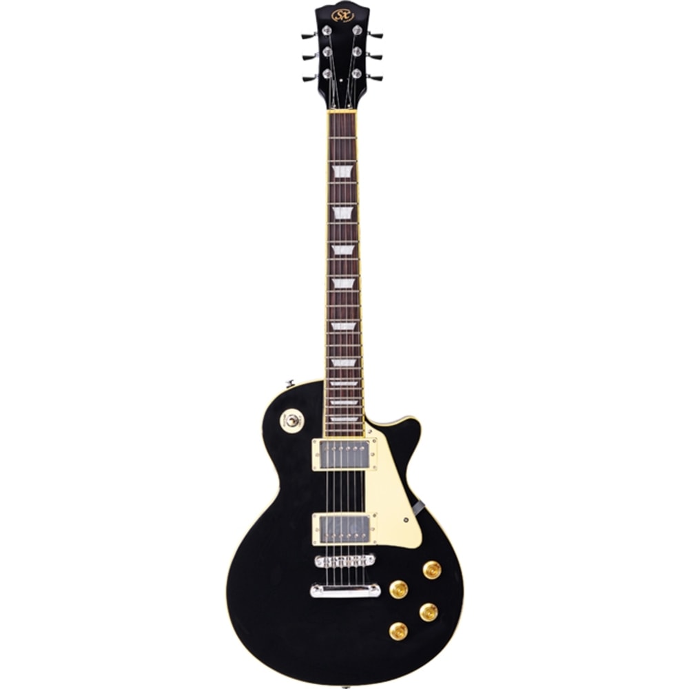 Guitarra SX Les Paul EE3-BK Preta - Akustica Musical